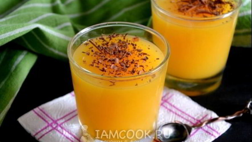Рецепт апельсинового желе