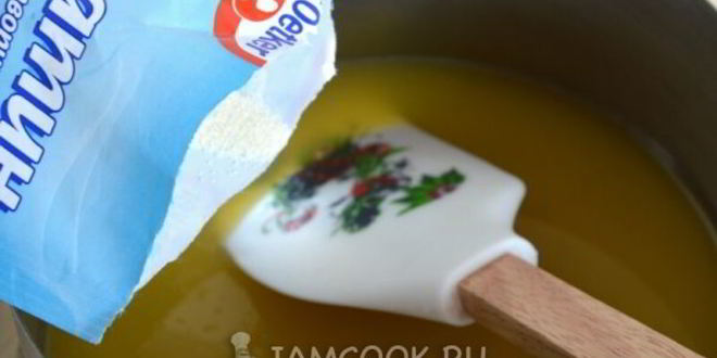 Рецепт апельсинового желе