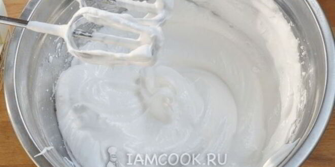 Рецепт домашнего безе в духовке