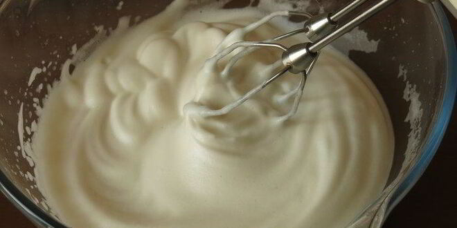 Рецепт нутова-миндальных безе