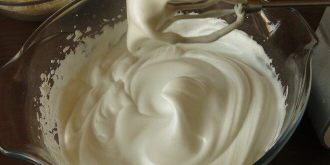 Рецепт нутова-миндальных безе