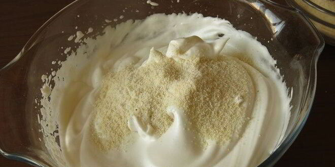 Рецепт нутова-миндальных безе