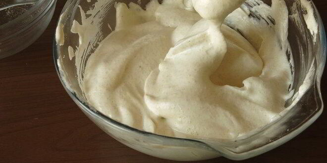 Рецепт нутова-миндальных безе