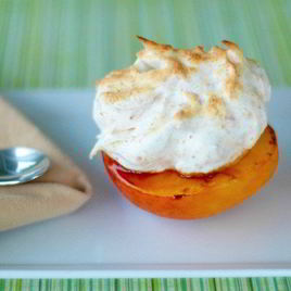 Рецепт Персиков с безе