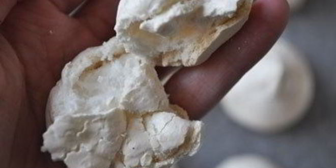 Рецепт персикового безе-десерт