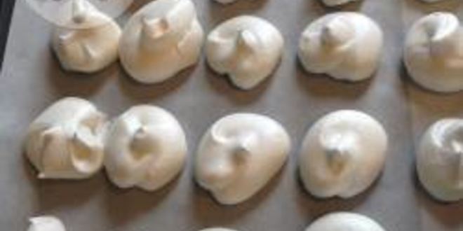 Рецепт постных безе без яиц