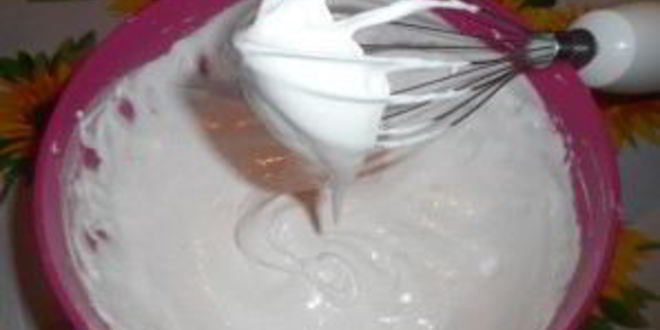 Рецепт швейцарского безе