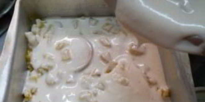 Рецепт быстрого ананасового пудинга