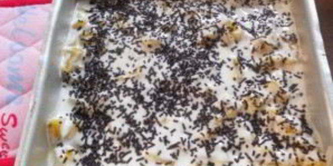 Рецепт быстрого ананасового пудинга