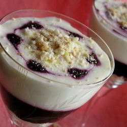 Рецепт Черничного десерта