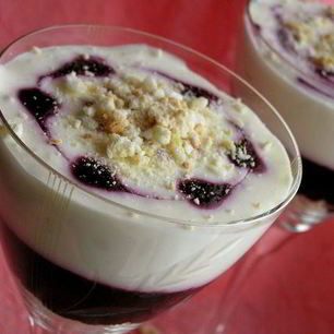 Рецепт Черничного десерта