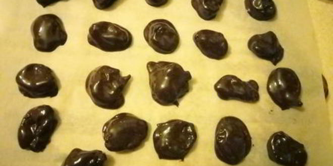 Рецепт чернослива в шоколадной глазури