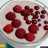 Рецепт Десерта бананового творожного с бананом и желатином