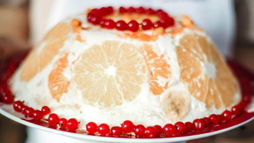 Рецепт десерта фруктового каприз