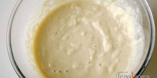 Рецепт десерта из яблока, банана и йогурта для самых маленьких