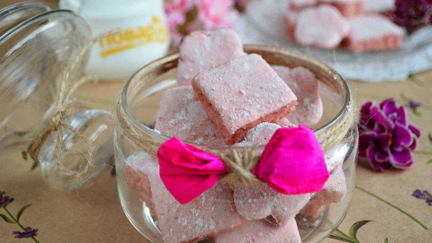 Рецепт десерта клубничные облака