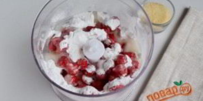 Рецепт десерта клубничные облака