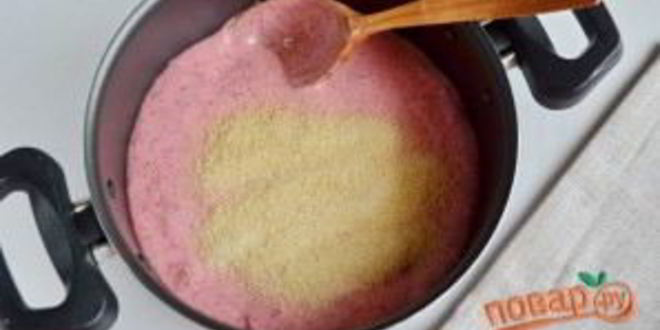 Рецепт десерта клубничные облака
