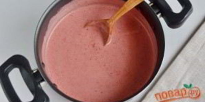 Рецепт десерта клубничные облака