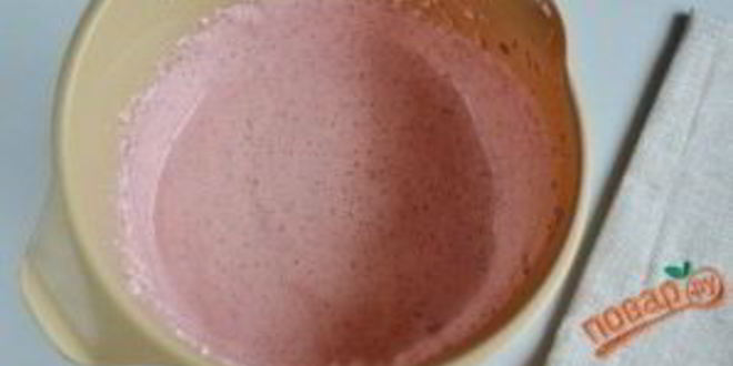 Рецепт десерта клубничные облака