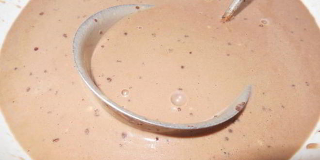 Рецепт десертных блинчиков полосатики