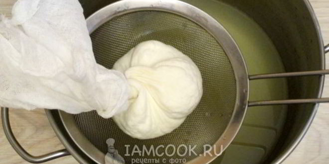 Рецепт домашнего творога из кефира