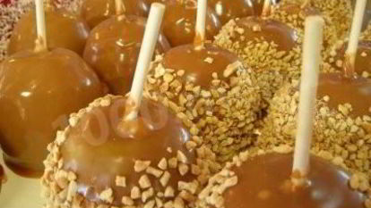 Рецепт Фруктов под карамелью