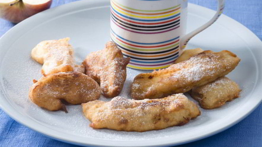 Рецепт фруктов в тесте