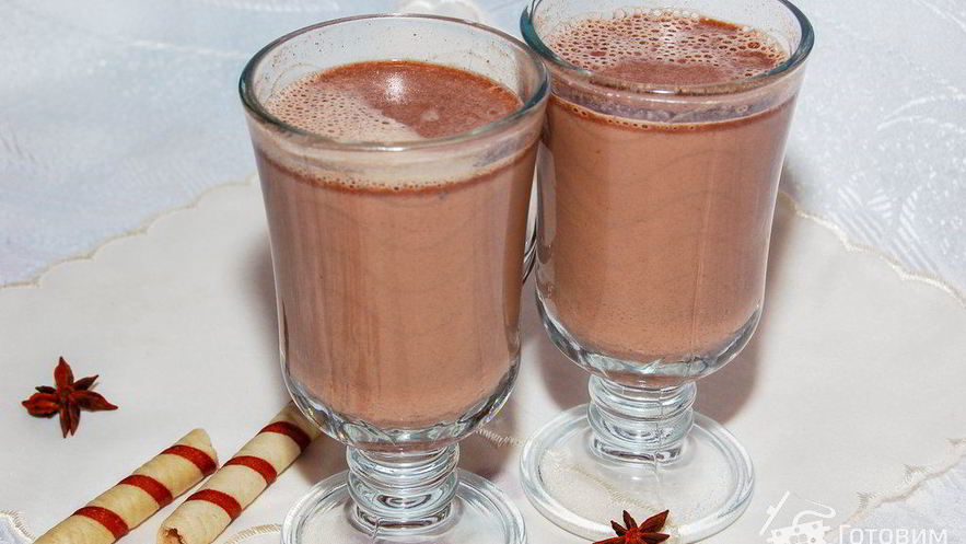 Рецепт горячего шоколада