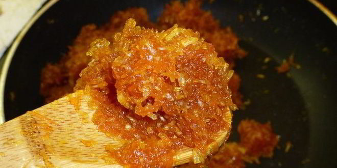 Рецепт морковной халвы