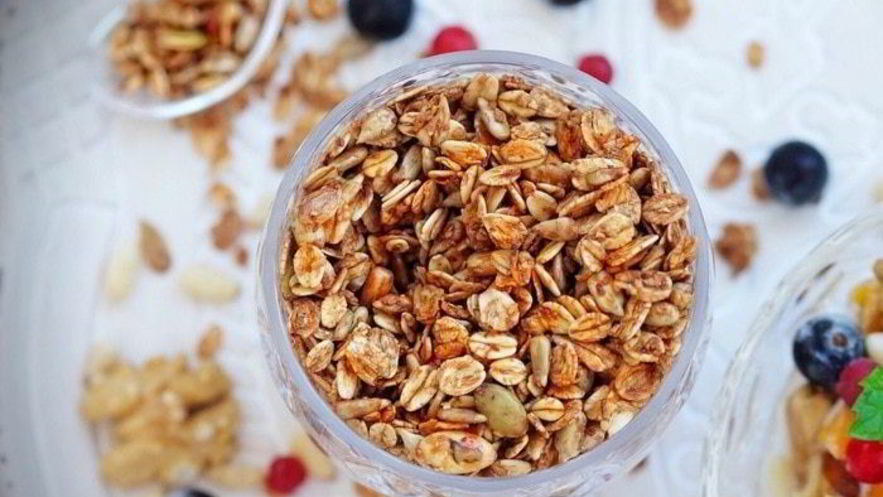 Рецепт хрустящей домашней гранолы на кокосовом масле