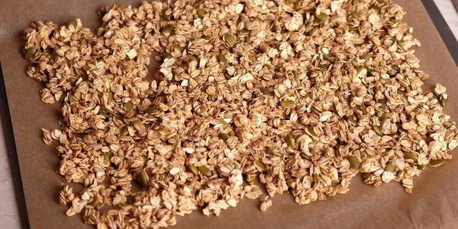 Рецепт хрустящей домашней гранолы на кокосовом масле