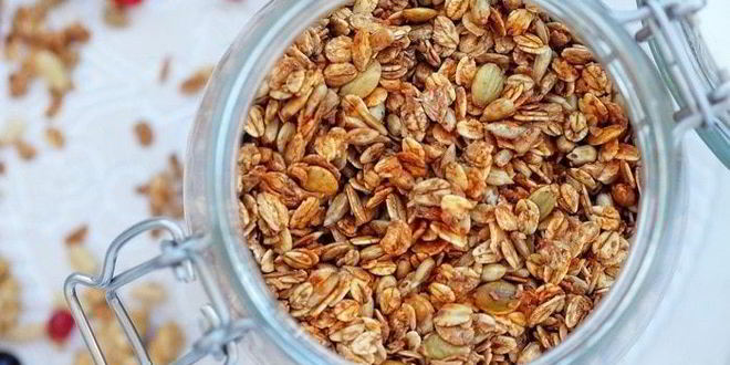 Рецепт хрустящей домашней гранолы на кокосовом масле