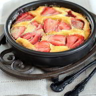 Рецепт Клафути с клубникой