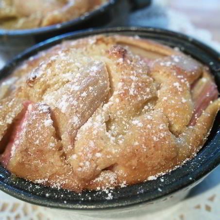 Рецепт Клафути с ревенем