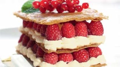 Рецепт Клубничного мильфея