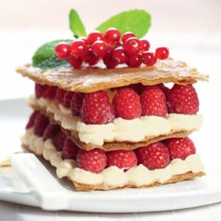 Рецепт Клубничного мильфея