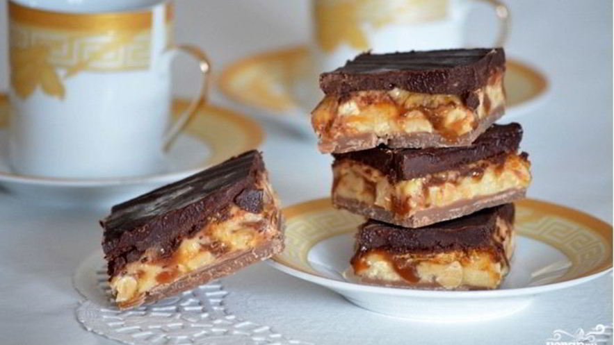 Рецепт батончика сникерс