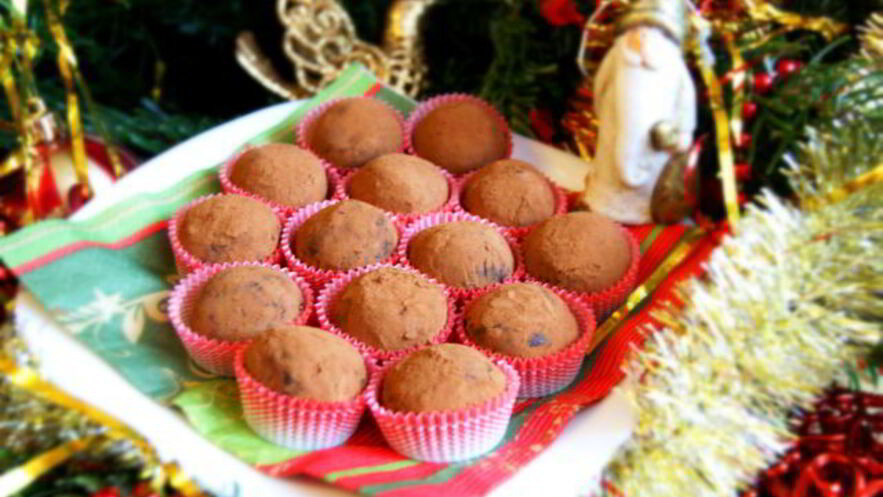 Рецепт финиково-шоколадных конфеты