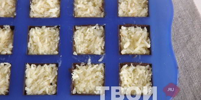 Рецепт кокосовых конфет в шоколаде