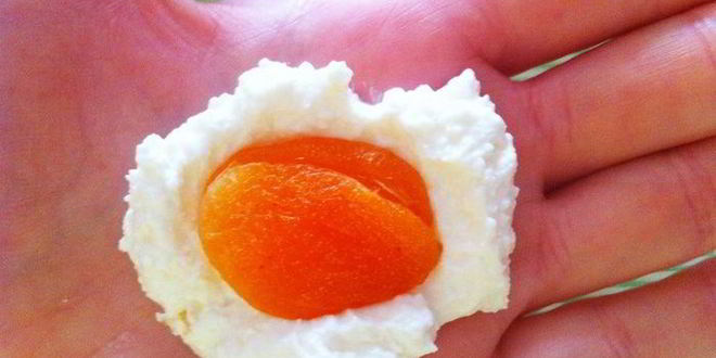 Рецепт конфеты из творога с курагой