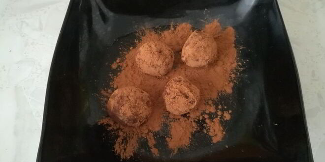 Рецепт конфет из банана, грецкого ореха и кураги