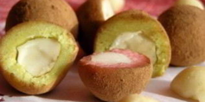 Рецепт конфет из марципана