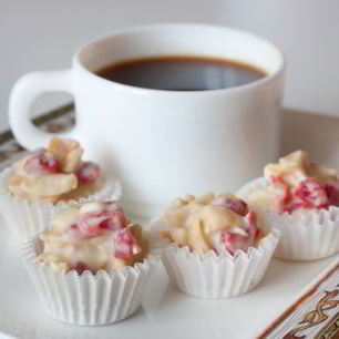 Рецепт Конфет из миндаля и белого шоколада