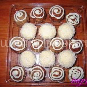 Рецепт Конфет из смеси Малютка