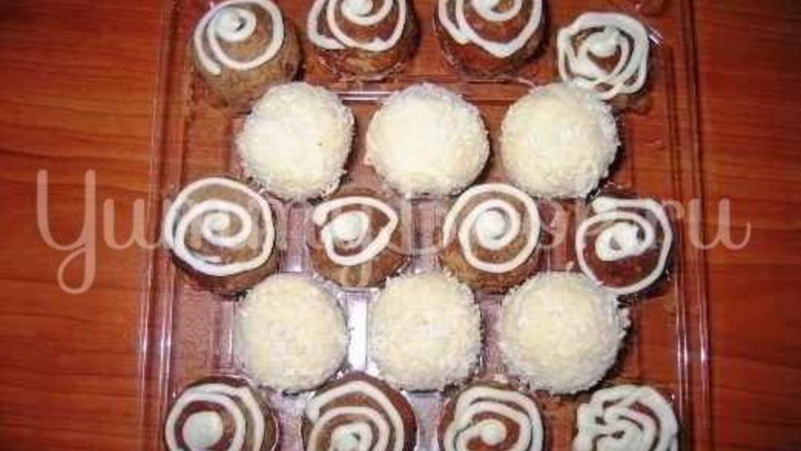 Рецепт конфет из смеси малютка