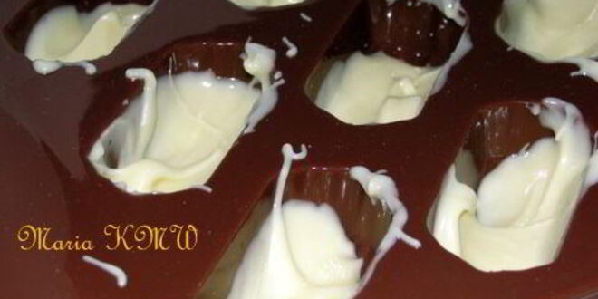 Рецепт конфет-пралине два цвета