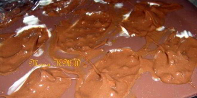 Рецепт конфет-пралине два цвета