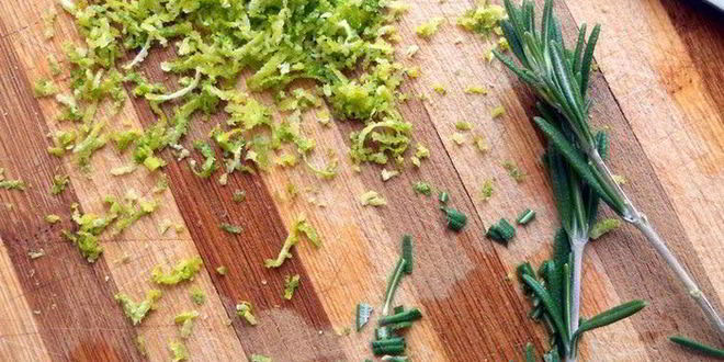 Рецепт конфет с белым шоколадом, лаймом и розмарином