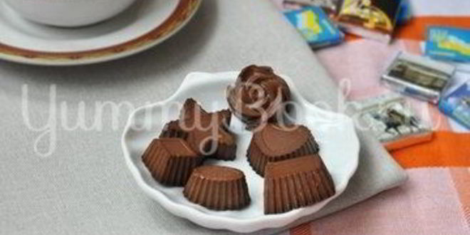 Рецепт конфет шоколадно-желейные